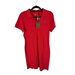 NWT Tommy Bahama Red Polo Dress- size M